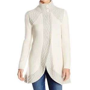 Prana Angelica Duster in White and Gray